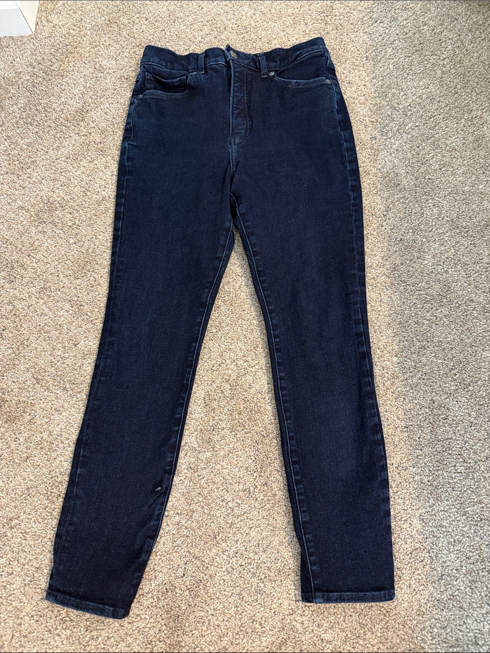 Express Women's Navy Skinny Jeans